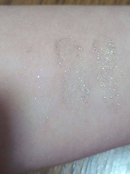 リキッド グリッター シャドウ/rom&nd/グリッターを使ったクチコミ(2枚目)