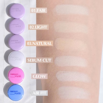 グローパウダーパクト/ABOUT TONE/プレストパウダーを使ったクチコミ(5枚目)