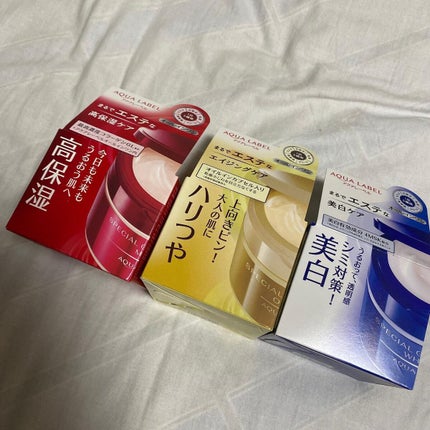 スペシャルジェルクリーム(モイスト)/アクアレーベル/オールインワン化粧品を使ったクチコミ(1枚目)