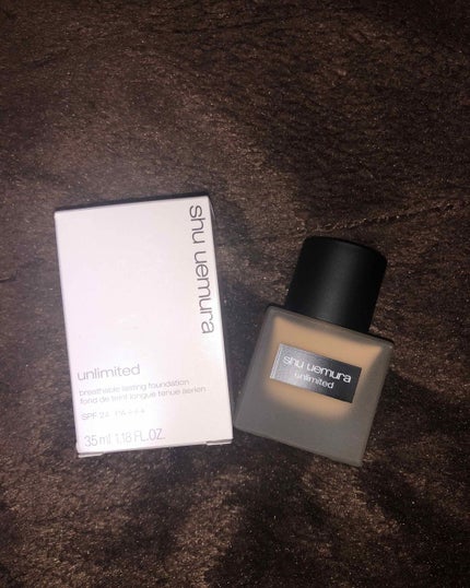 (旧)アンリミテッド ラスティング フルイド/shu uemura/リキッドファンデーションを使ったクチコミ(1枚目)