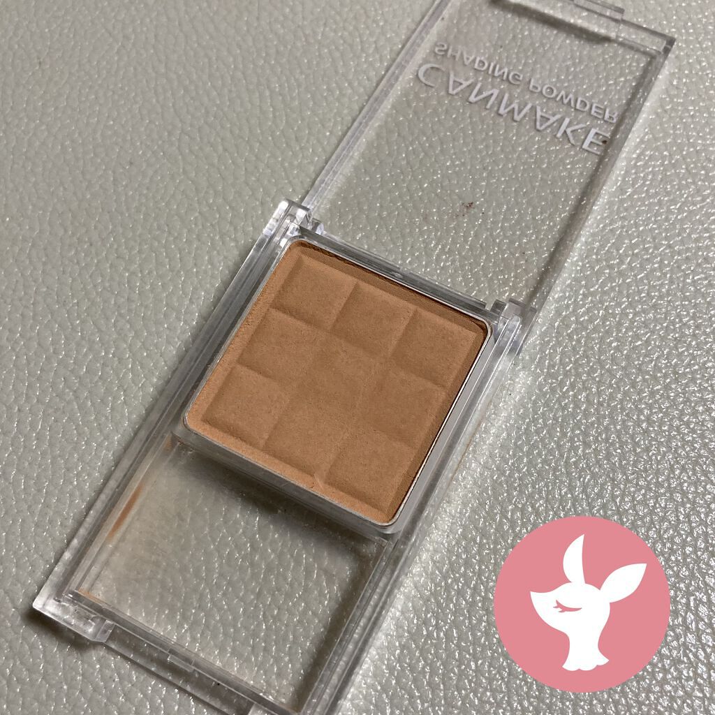 シェーディングパウダー 03 ハニーラスクブラウン/キャンメイク/シェーディングを使ったクチコミ（1枚目）