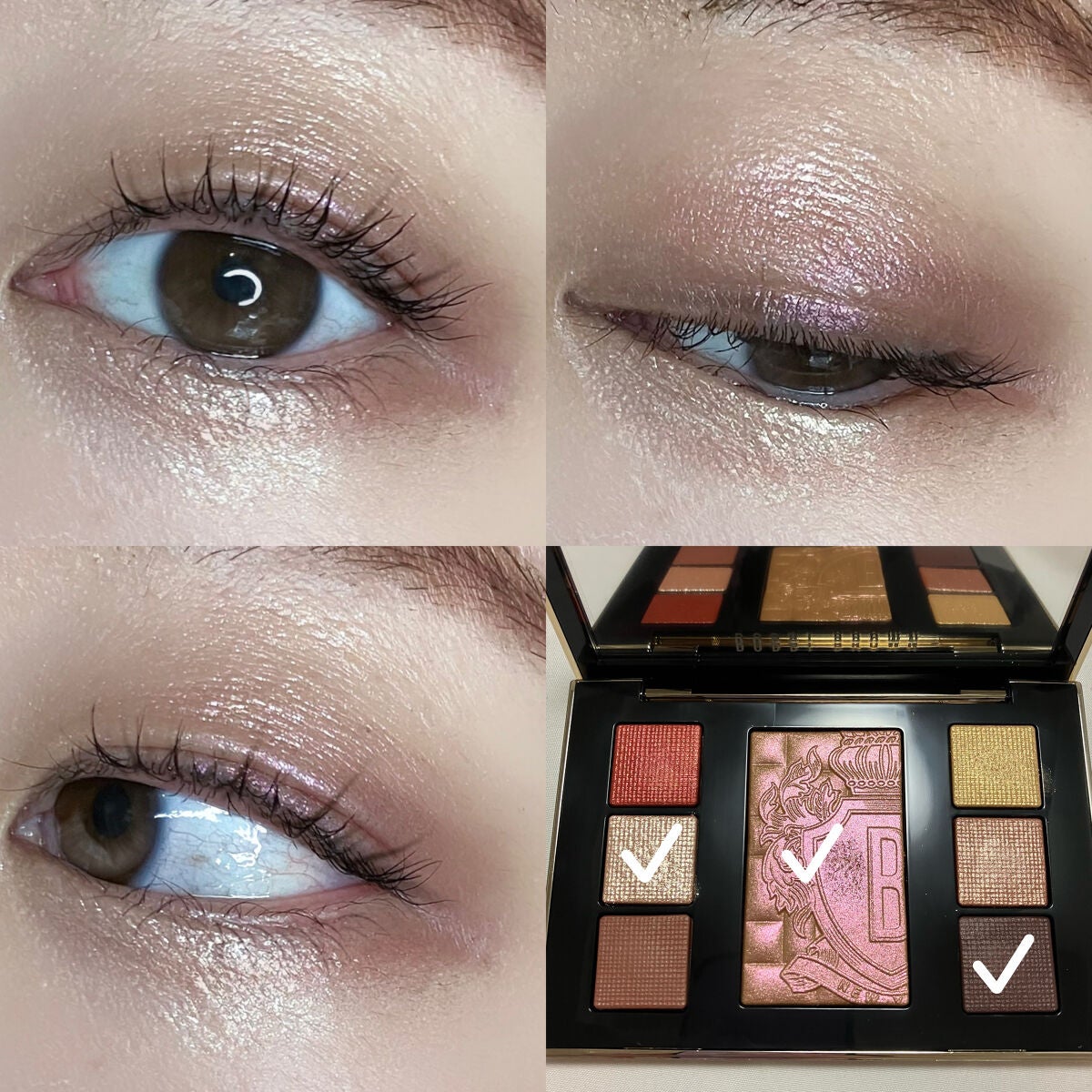 リュクス アイ & チーク パレット/BOBBI BROWN/アイシャドウパレットを使ったクチコミ(3枚目)