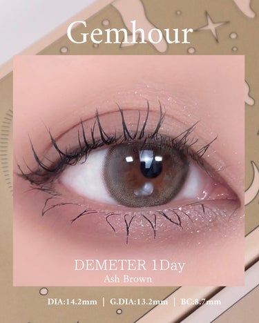 DEMETER 1day/Gemhour lens/カラーコンタクトレンズを使ったクチコミ（4枚目）
