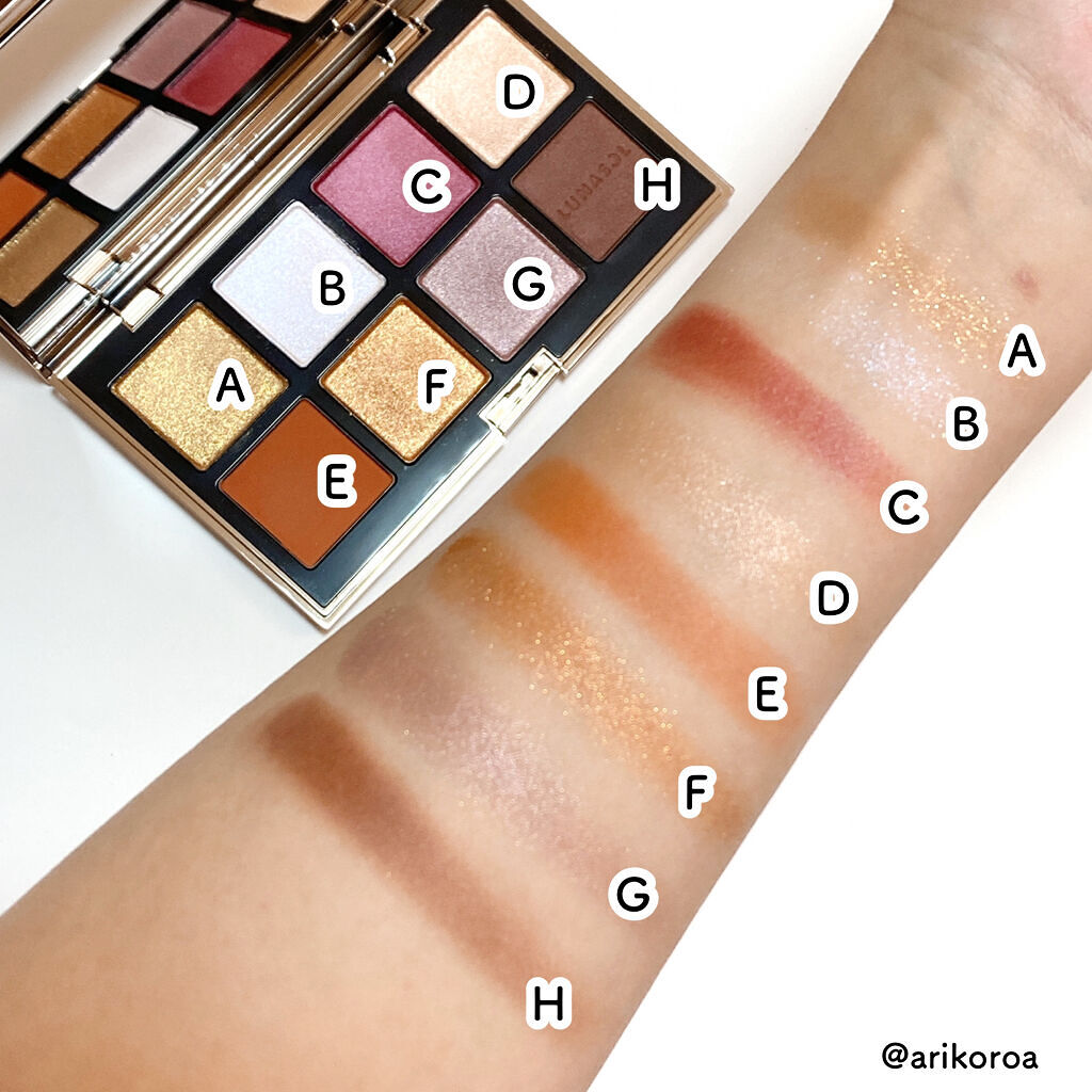 アイカラーレーション スペシャルエディション/LUNASOL/アイシャドウパレットを使ったクチコミ（3枚目）