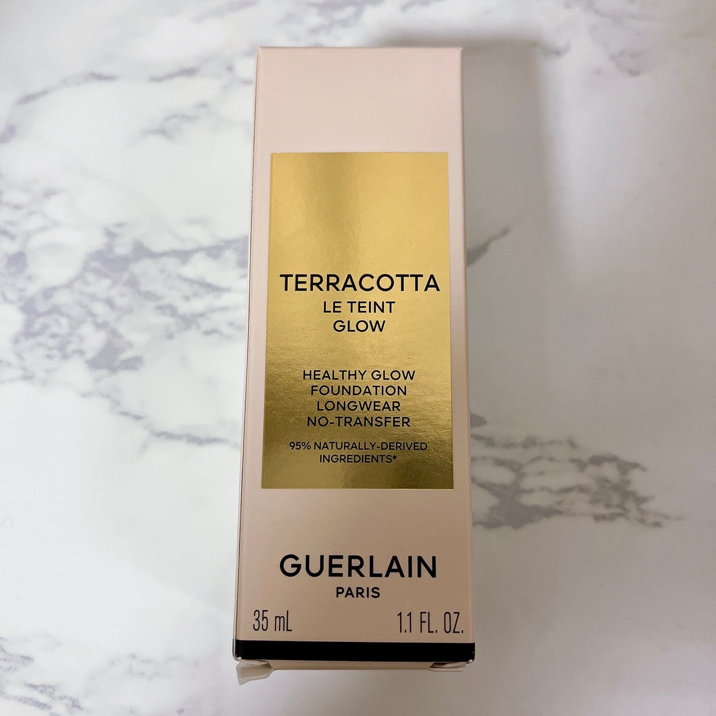 テラコッタ フルイド グロウ/GUERLAIN/リキッドファンデーションを使ったクチコミ(1枚目)