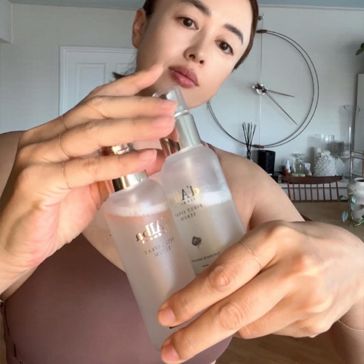 ダルバ ホワイトトリュフファーストスプレーセラム/ダルバ/ミスト状化粧水を使ったクチコミ(4枚目)