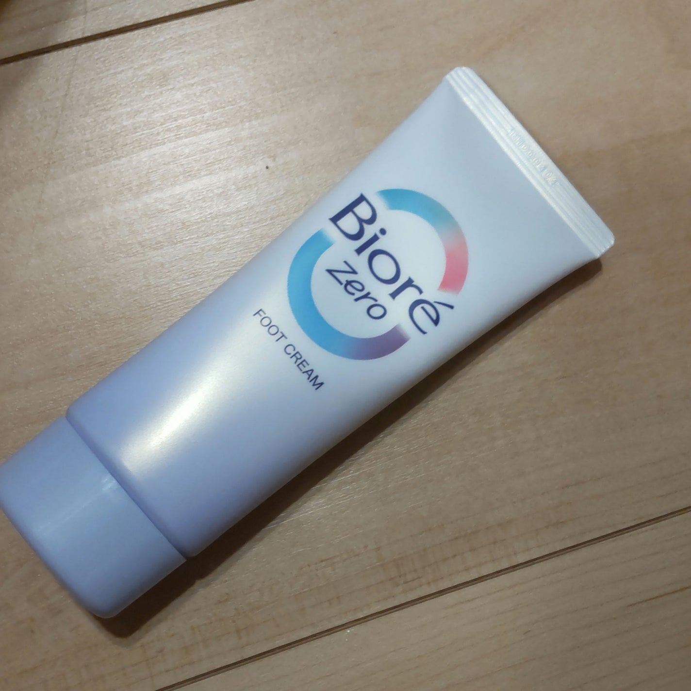 ビオレZero さらさらフットクリーム せっけんの香り/ビオレ/レッグ・フットケアを使ったクチコミ(1枚目)