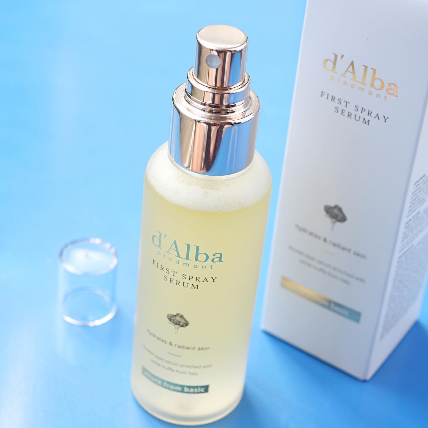 ダルバ ホワイトトリュフファーストスプレーセラム/ダルバ/ミスト状化粧水を使ったクチコミ（3枚目）