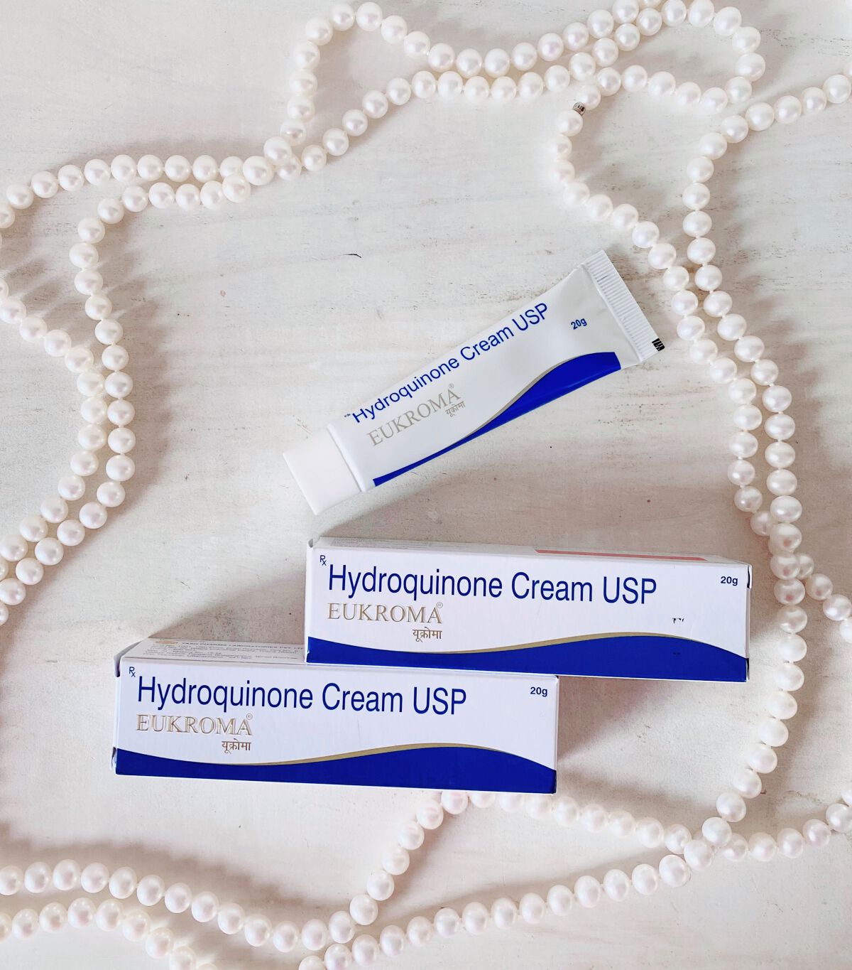 EUKROMA ハイドロキノンクリーム4% 20g/EUKROMA/その他スキンケアを使ったクチコミ(1枚目)