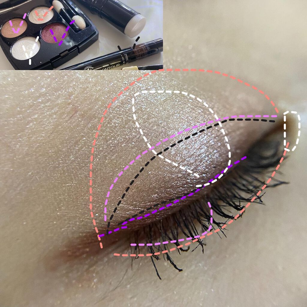 レ キャトル オンブル/CHANEL/アイシャドウパレットを使ったクチコミ(4枚目)