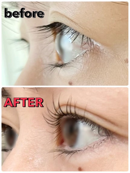 EYE2IN 低刺激 セルフプロ用 まつげパーマ 3種 セット/Qoo10/その他キットセットを使ったクチコミ(3枚目)