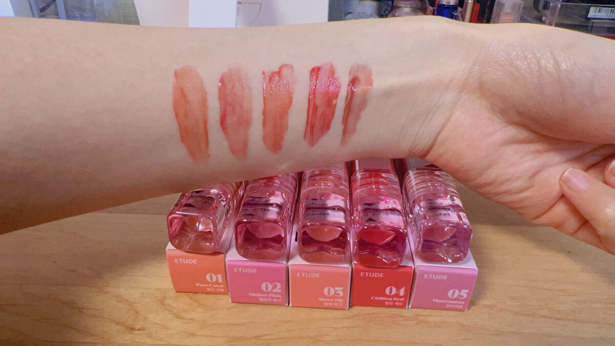 グロウ フィクシングティント/ETUDE/リップティントを使ったクチコミ(4枚目)