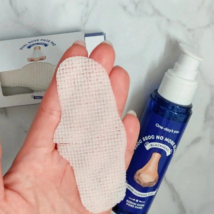 ノーモアブラックヘッド(ノーズピーリング)/One-day's you/スクラブ・ゴマージュを使ったクチコミ(2枚目)