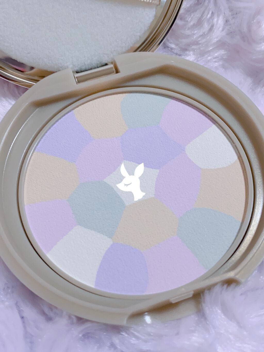 マシュマロフィニッシュパウダー ~Abloom~/キャンメイク/プレストパウダーを使ったクチコミ(4枚目)