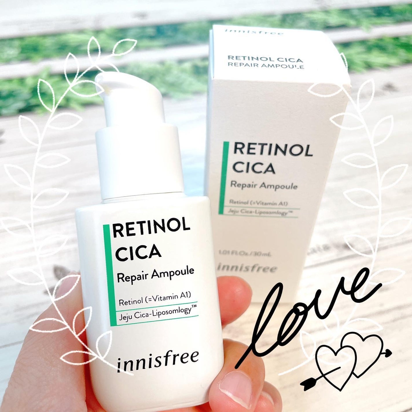 レチノール シカ リペア セラム/innisfree/美容液を使ったクチコミ(1枚目)