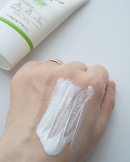 グリーンマイルドアップサンプラス/Dr.G/日焼け止めクリームを使ったクチコミ(4枚目)