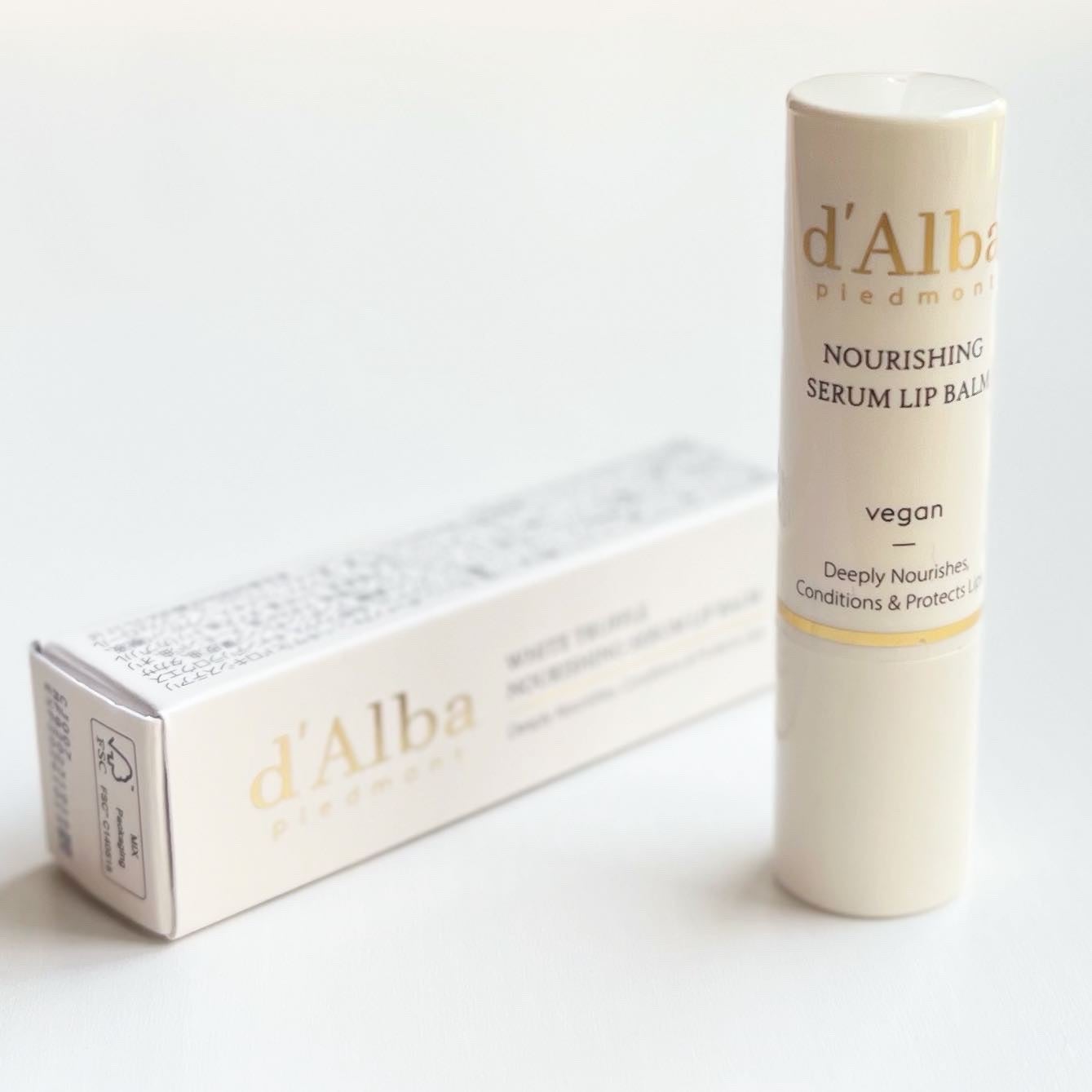 ホワイトトリュフナリシングセラムリップバーム/ダルバ/リップバームを使ったクチコミ(3枚目)