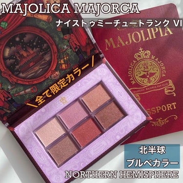 ナイストゥミーチュートランク/MAJOLICA MAJORCA/アイシャドウパレットを使ったクチコミ（1枚目）