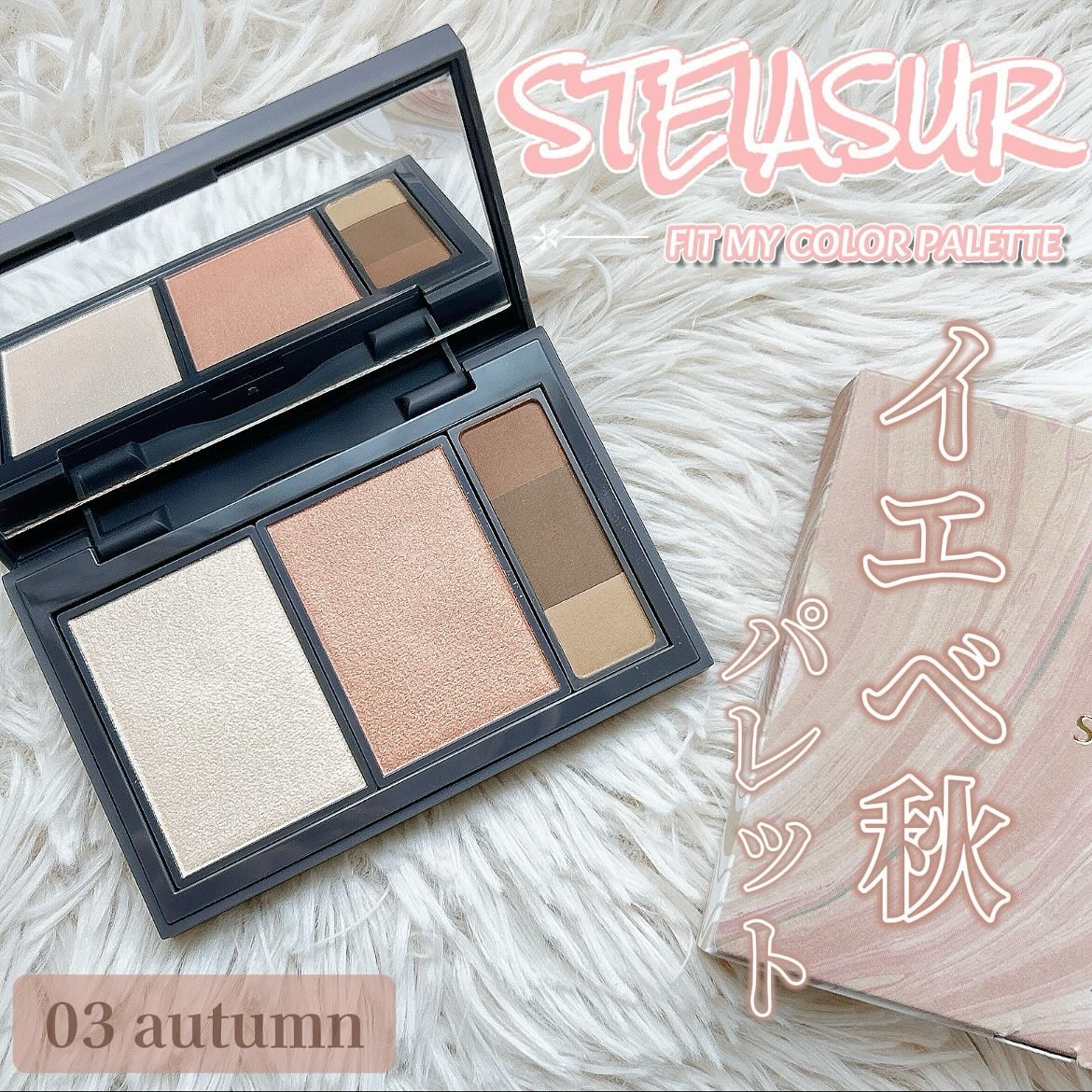 フィット my カラーパレット 03 autumn/STEIASUR（ステイアシュール）/マルチパレットを使ったクチコミ（1枚目）