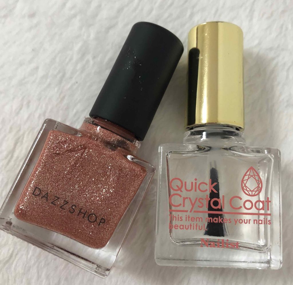 クイッククリスタルコート/ネイリスト/ネイルトップコートを使ったクチコミ(2枚目)