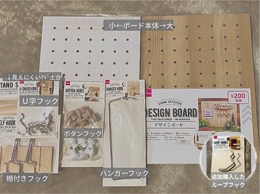 デザインボード/DAISO/その他を使ったクチコミ（2枚目）