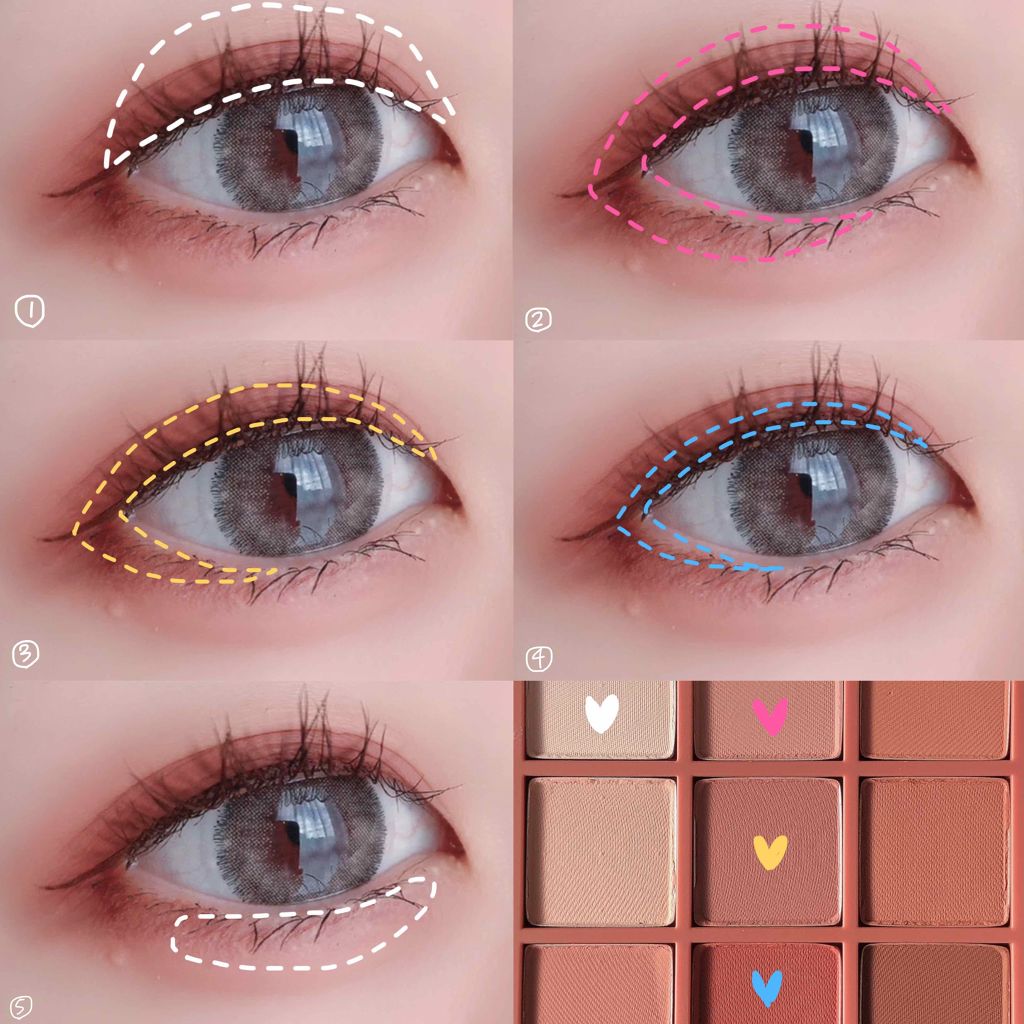 3CE マルチアイカラーパレット/3CE/アイシャドウパレットを使ったクチコミ(2枚目)