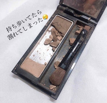 UR GLAM　EYEBROW POWDER BR-1 ライトブラウン/U R GLAM/パウダーアイブロウを使ったクチコミ（2枚目）