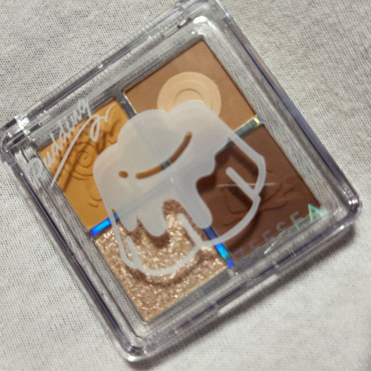ZEESEAデザートコレクション４カラーアイシャドウパレット/ZEESEA/アイシャドウパレットを使ったクチコミ（1枚目）