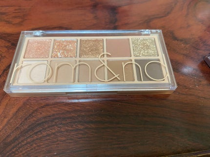 ベターザンパレット/rom&nd/アイシャドウパレットを使ったクチコミ(1枚目)