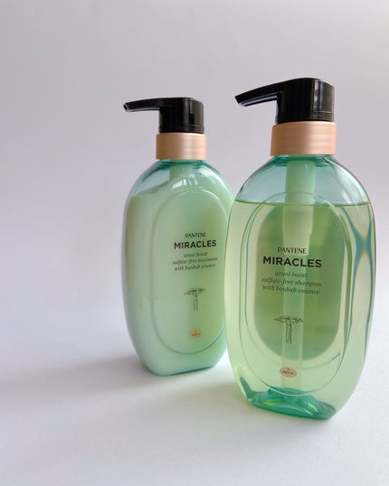 ミラクルズ うるおいブースト シャンプー/トリートメント/パンテーン/市販シャンプーを使ったクチコミ(2枚目)