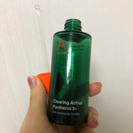 エイクリアリングアクティブパンテノール3%フェイシャルセラム/MEDITHERAPY/美容液を使ったクチコミ(1枚目)