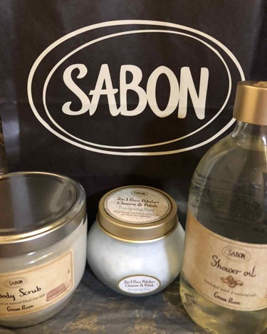 ボディスクラブ グリーン・ローズ 600g/SABON/ボディスクラブの画像