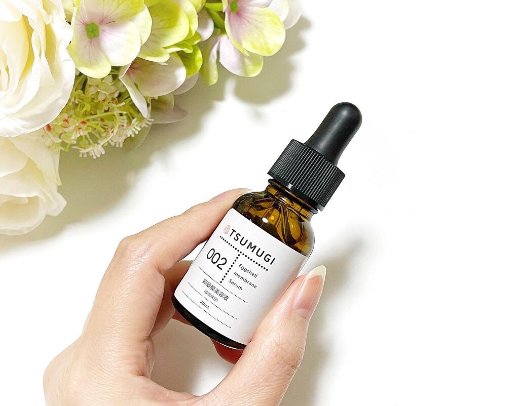 つむぎ 卵殻膜美容液/つむぎコスメ/美容液を使ったクチコミ(4枚目)