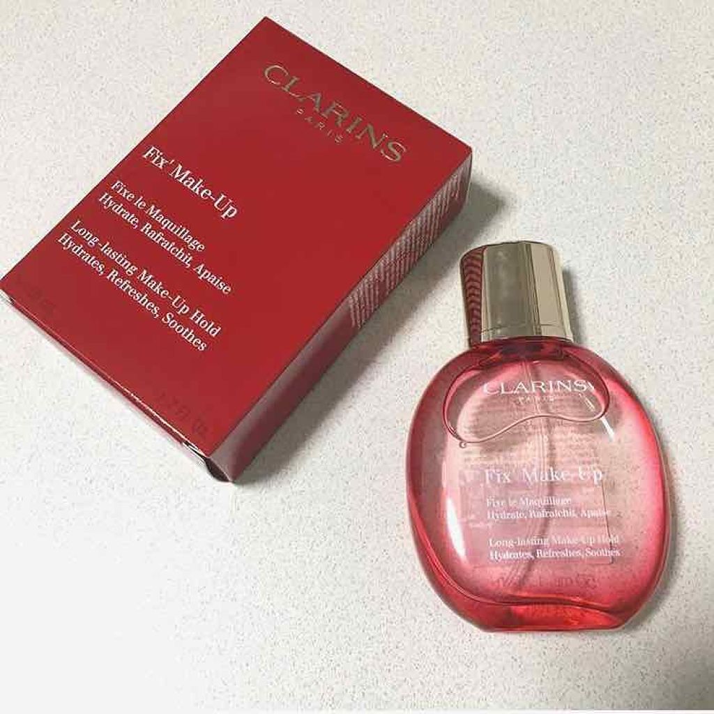 フィックス メイクアップ/CLARINS/ミスト状化粧水を使ったクチコミ(1枚目)