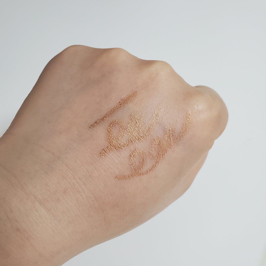 レディリッチライナー No.03 シャンデリアゴールド/キャンメイク/ジェル・クリームアイシャドウを使ったクチコミ（2枚目）