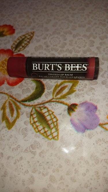 ティンテッド リップバーム/BURT'S BEES/リップケア・リップクリームを使ったクチコミ（1枚目）