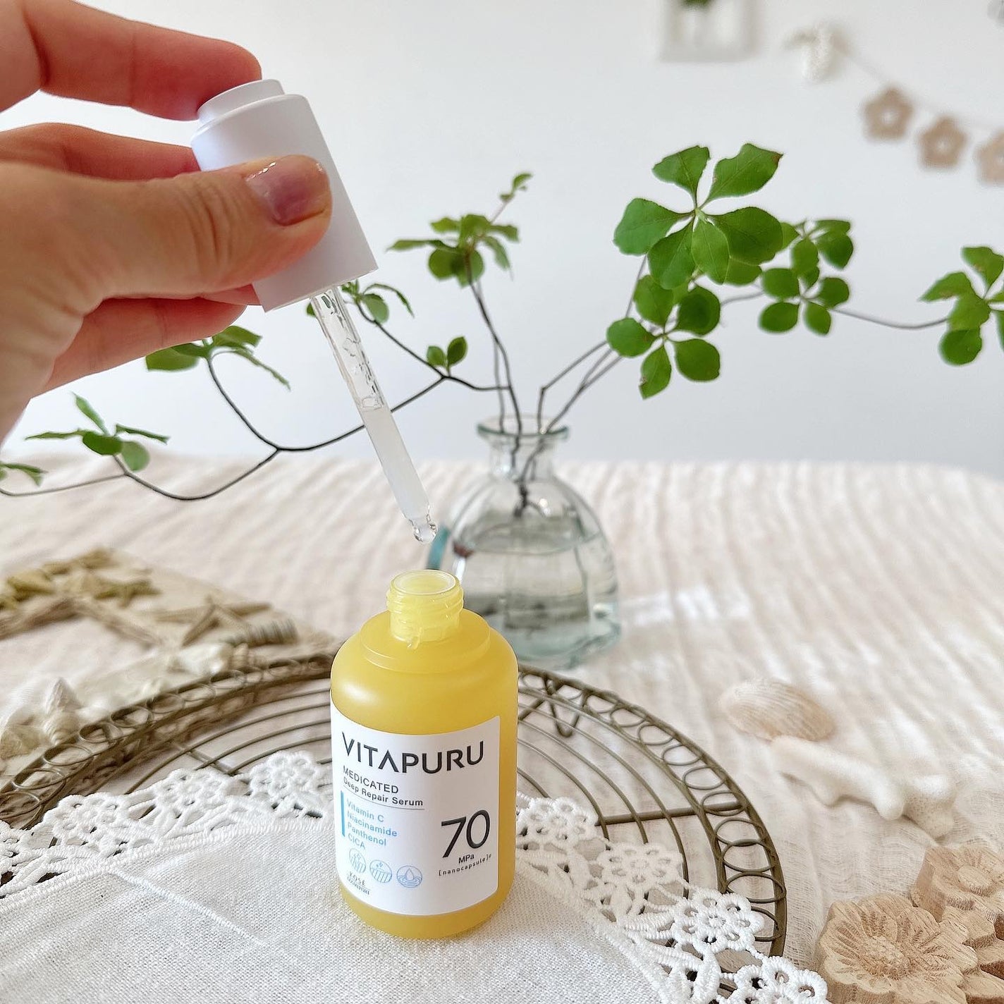 ビタプル リペア エッセンスローション/VITAPURU/化粧水を使ったクチコミ(4枚目)