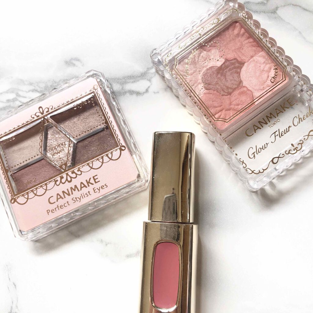 グロウフルールチークス/キャンメイク/パウダーチークを使ったクチコミ(4枚目)