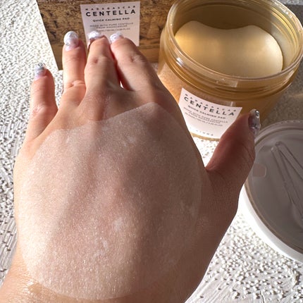 センテラ クイックカーミングパッド/SKIN1004/トナーパッドを使ったクチコミ(5枚目)