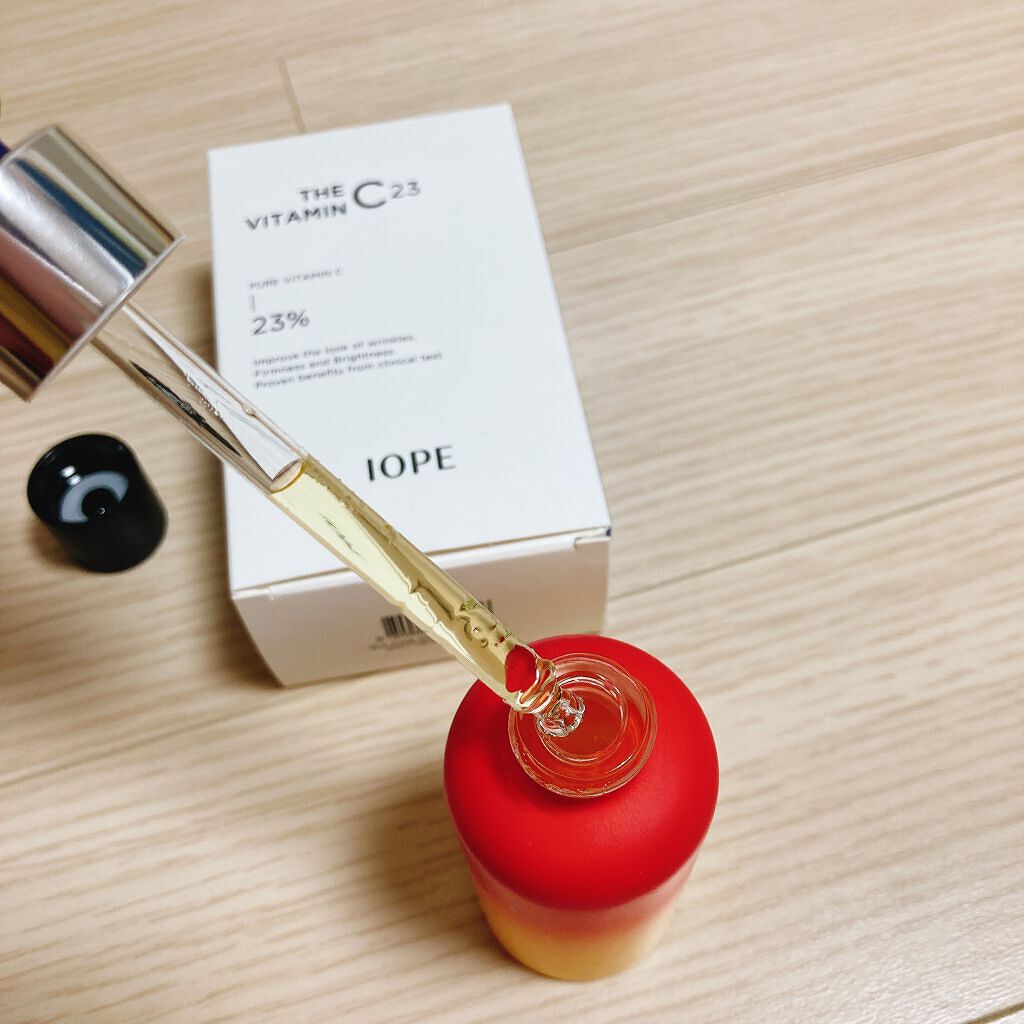 ザビタミンC23/IOPE/美容液を使ったクチコミ（2枚目）