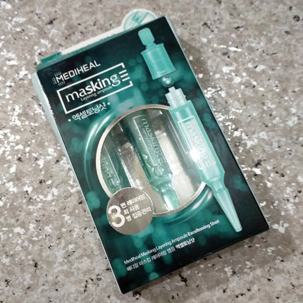 ãã¹ãã³ã° ã¬ã€ã¢ãªã³ã° ã¢ã³ãã« ãšã¯ã»ã«ããŒãã³ã°ã·ã§ãã/MEDIHEAL/çŸå®¹æ¶²ã䜿ã£ãã¯ãã³ãïŒ1æç®ïŒ