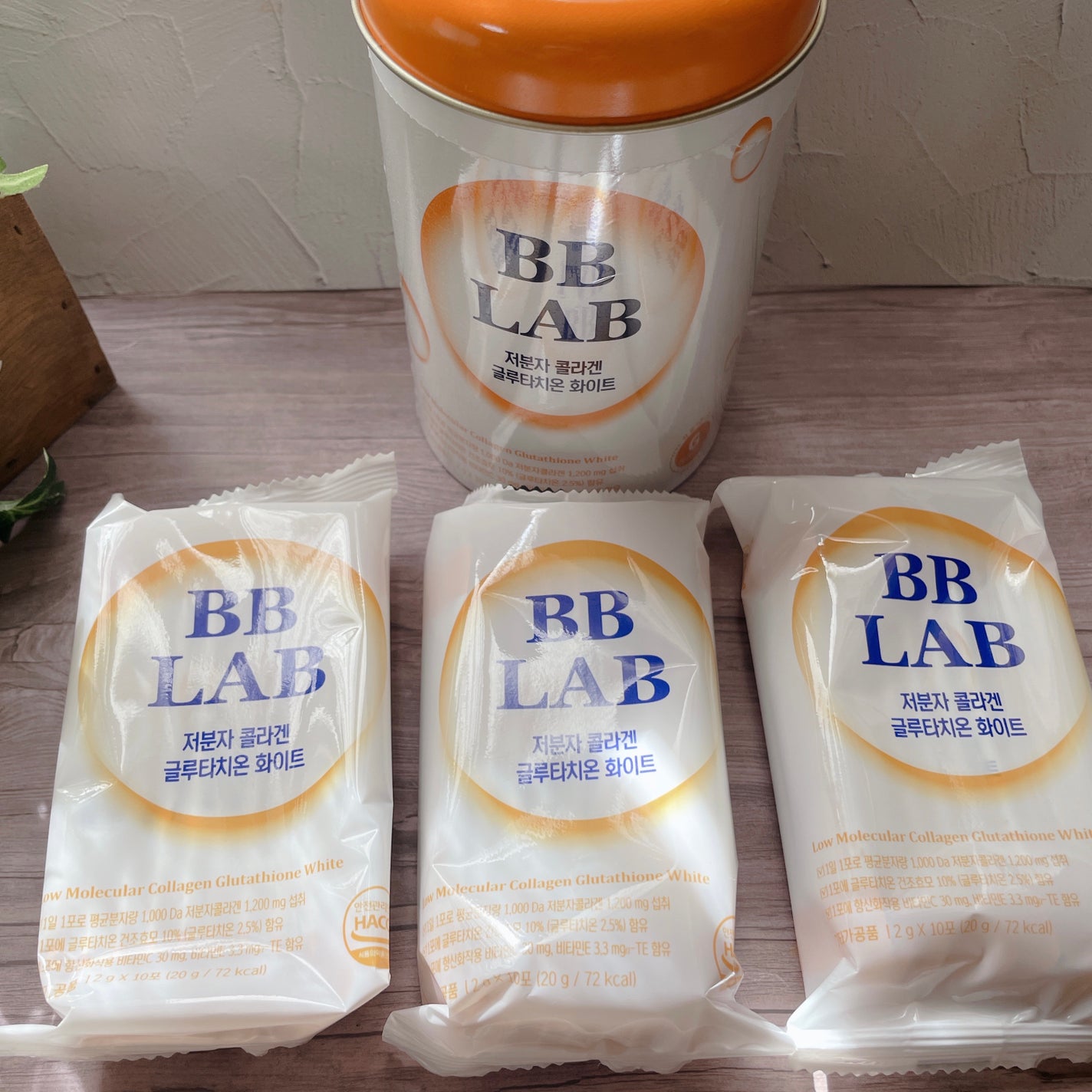 低分子コラーゲングルタチオンホワイト/BB LAB/美容サプリメントを使ったクチコミ(4枚目)