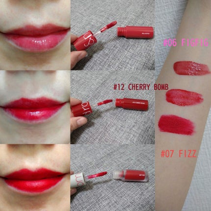 ベストティントエディション ミニリップキット/rom&nd/リップティントを使ったクチコミ(3枚目)