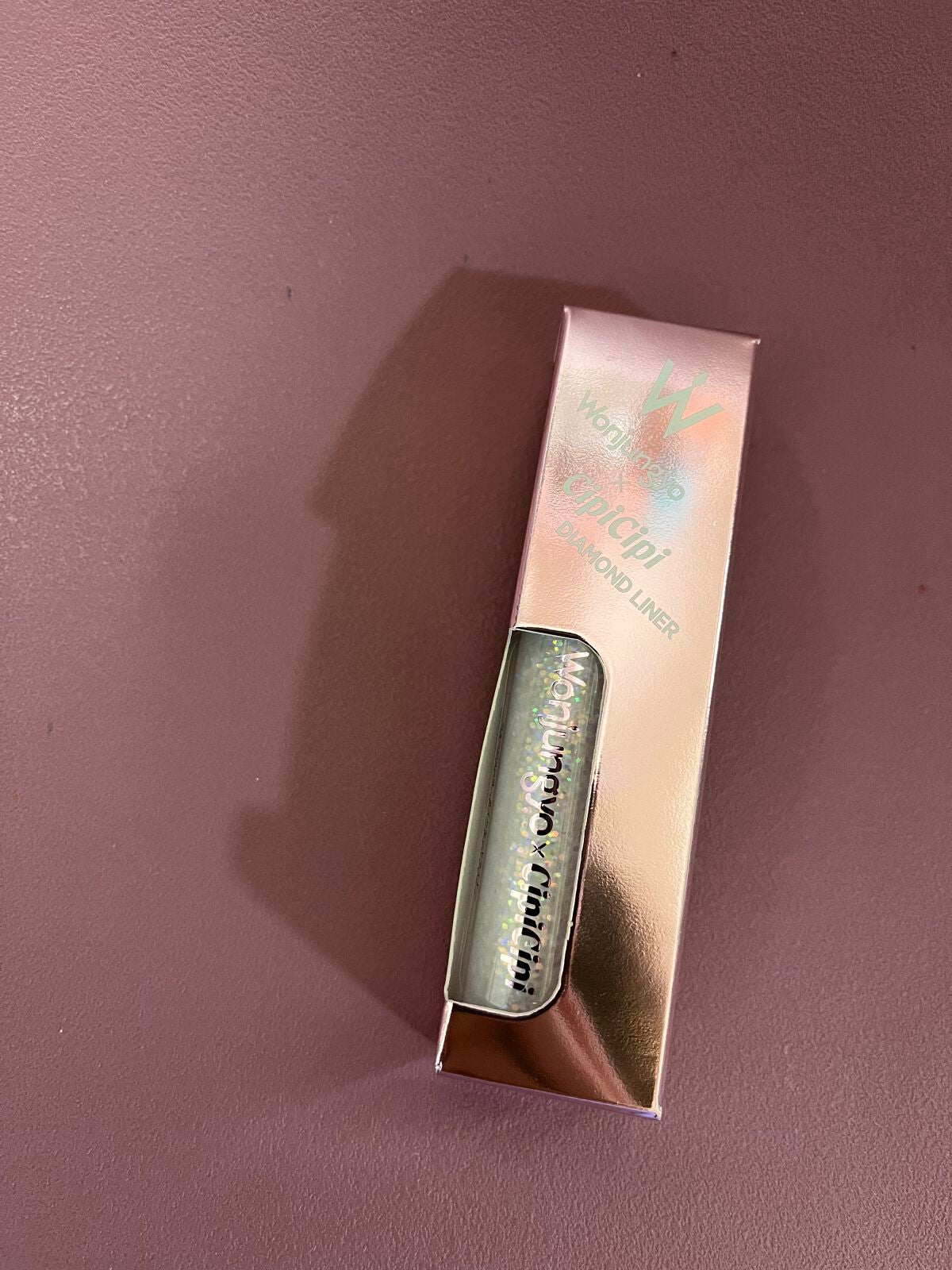 ウォンジョンヨ ダイヤモンドライナー/Wonjungyo/リキッドアイシャドウを使ったクチコミ(1枚目)