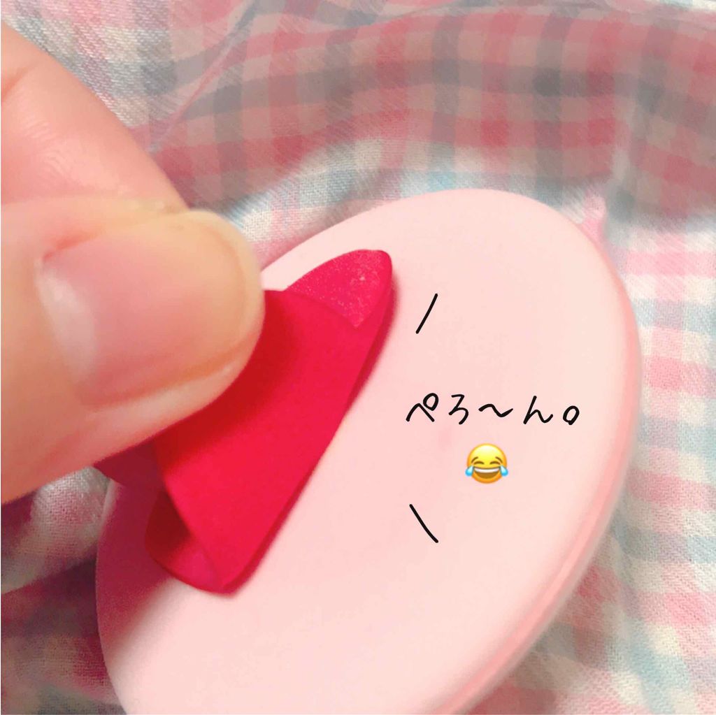 もちふわパフ/セリア/メイクアップキットを使ったクチコミ（2枚目）