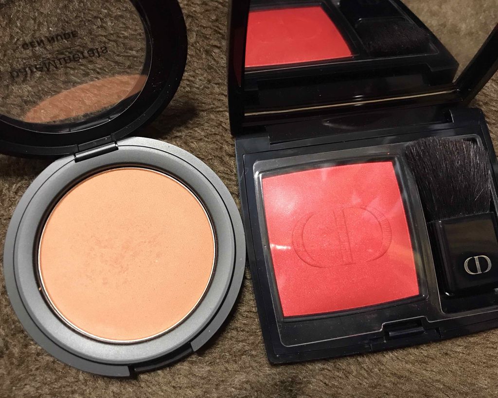 ジェン ヌード パウダー ブラッシュ/bareMinerals/パウダーチークを使ったクチコミ（3枚目）