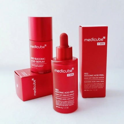 レッドアクネピーリングセラム/MEDICUBE/美容液を使ったクチコミ(8枚目)