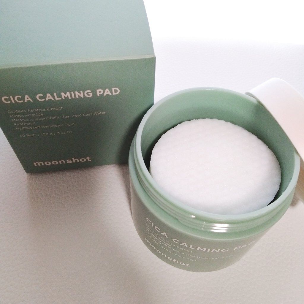 シカカーミングパッド/moonshot/トナーパッドを使ったクチコミ（2枚目）