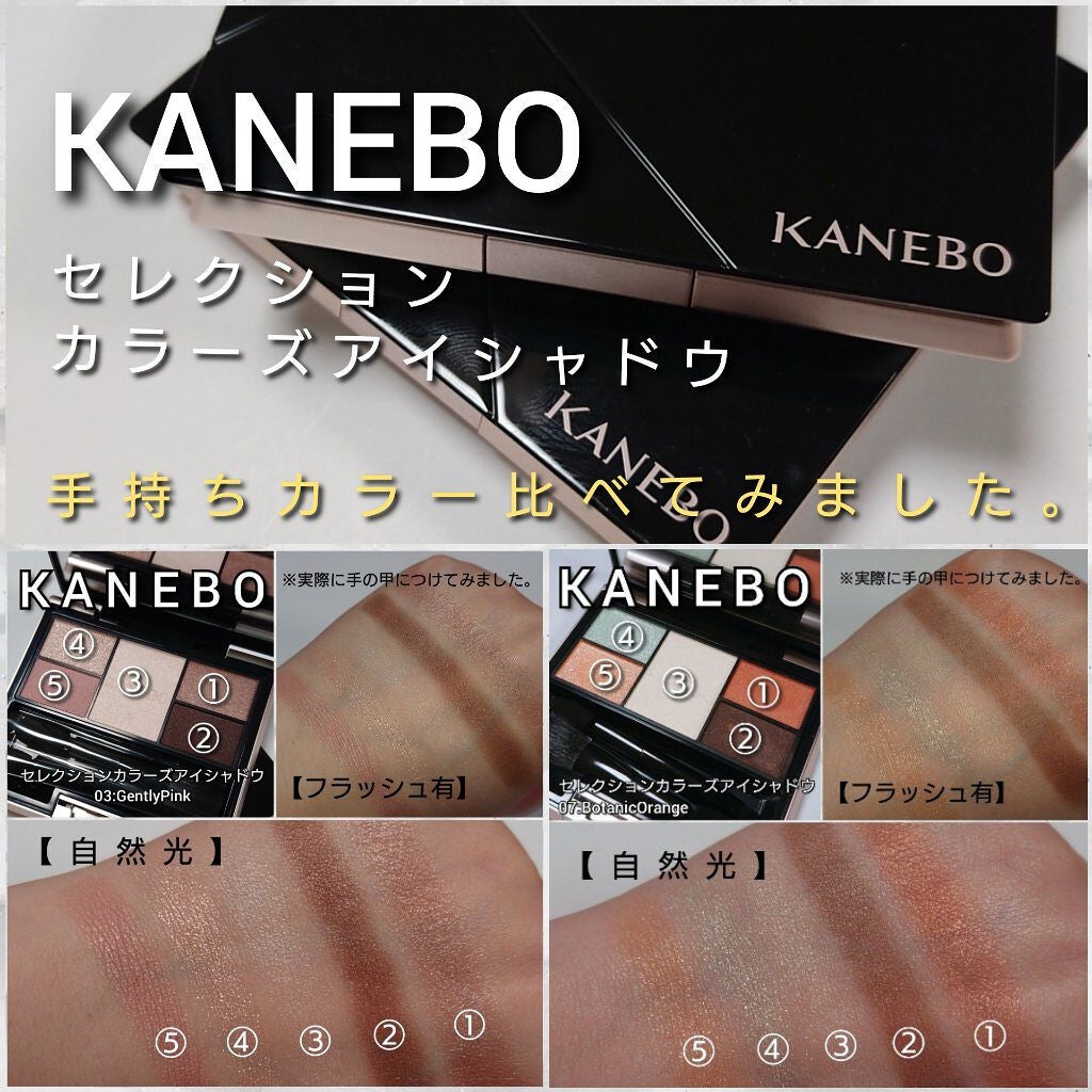カネボウ セレクションカラーズアイシャドウ/KANEBO/アイシャドウパレットを使ったクチコミ(7枚目)