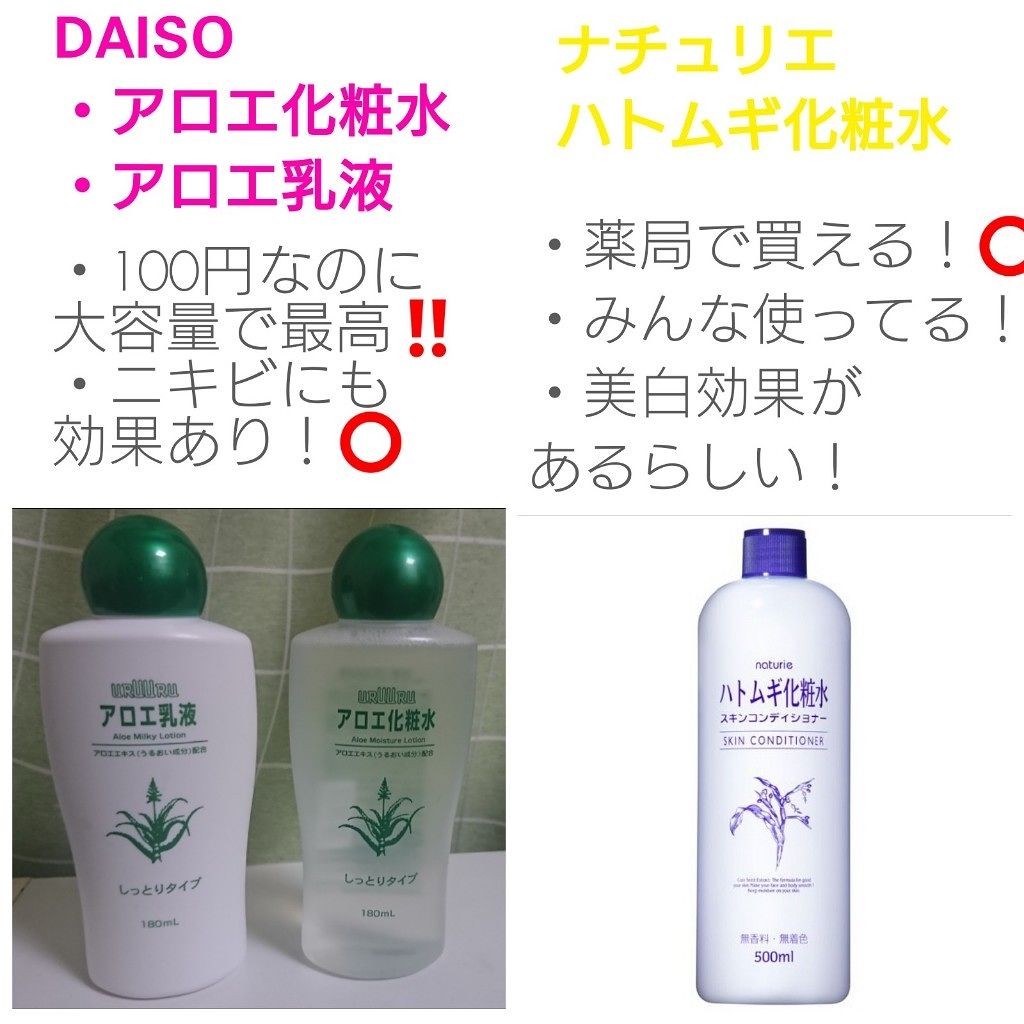 ハトムギ化粧水(ナチュリエ スキンコンディショナー R )/ナチュリエ/化粧水を使ったクチコミ（2枚目）